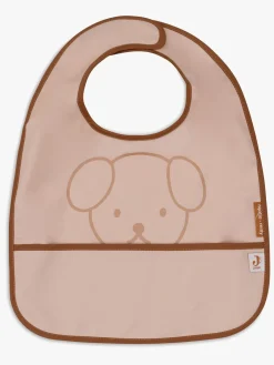 Jollein Spisetid-Miffy Peekaboo Hagesmæk 2-pak, Wild Rose