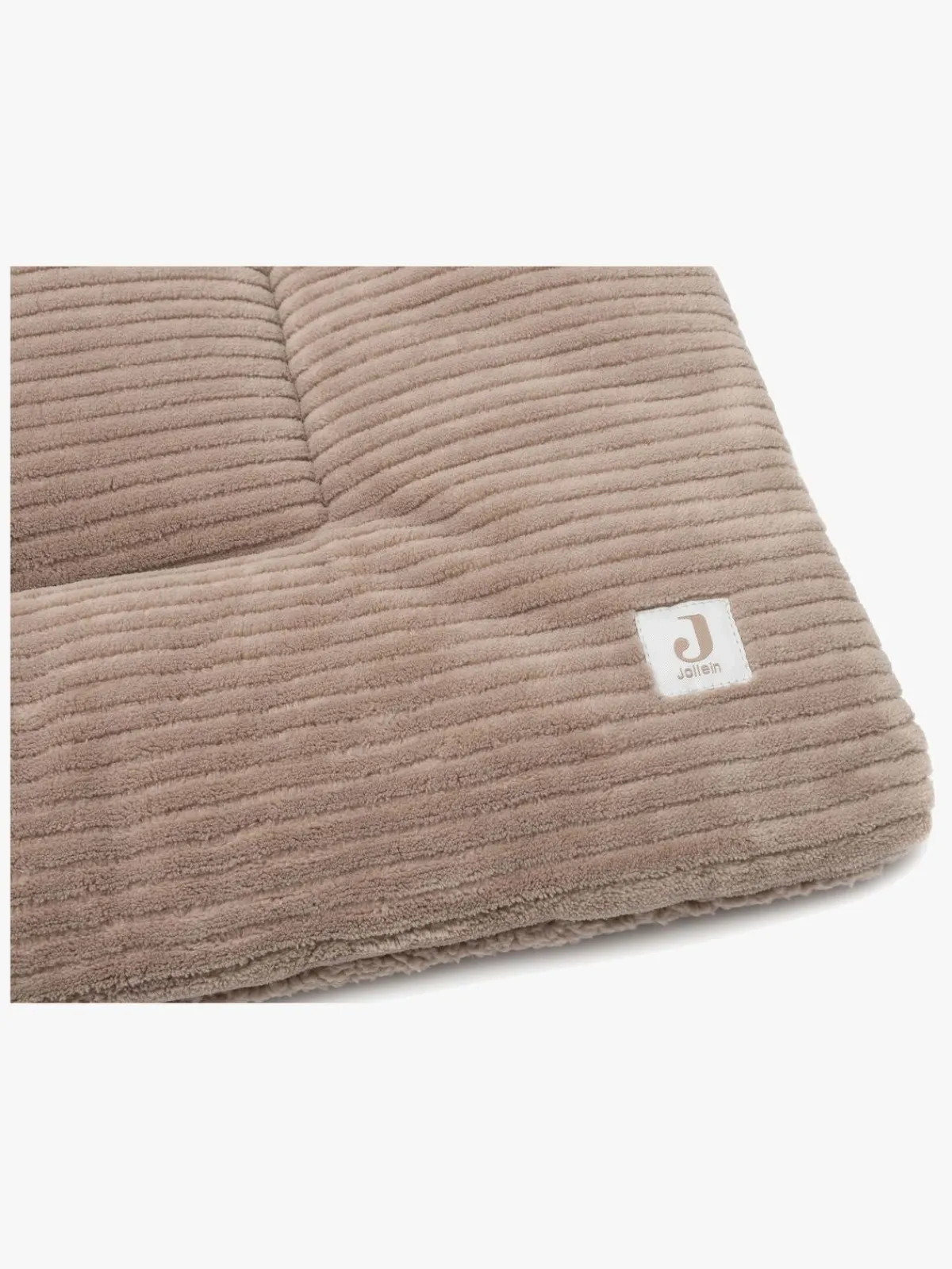 Børn Jollein Playpen Legetæppe Cloudy Rib, Milky Coffee