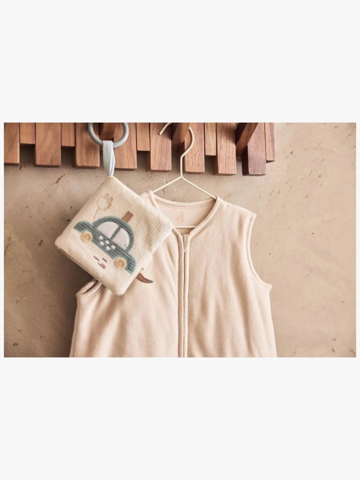 Børnesenge & Tilbehør|Jollein Sovepose 90 cm, Velvet Oatmeal