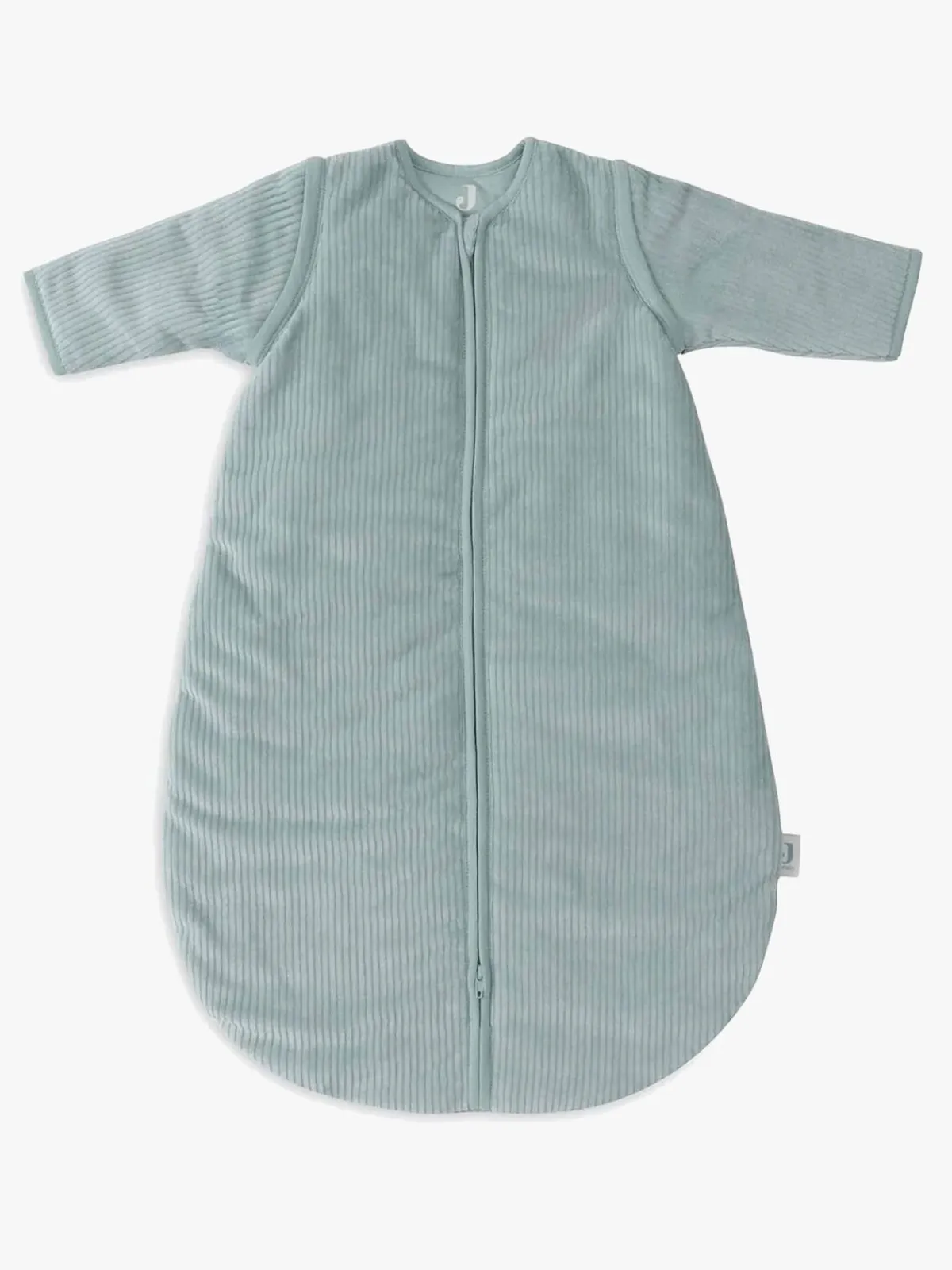 Børn Jollein Børnesenge & Tilbehør-Sovepose med Aftagelig Ærmer Rundt 90 cm, Rib Sea Green