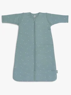 Børnesenge & Tilbehør|Jollein Sovepose med Aftagelig Ærmer 90 cm, Twinkling Sea Green