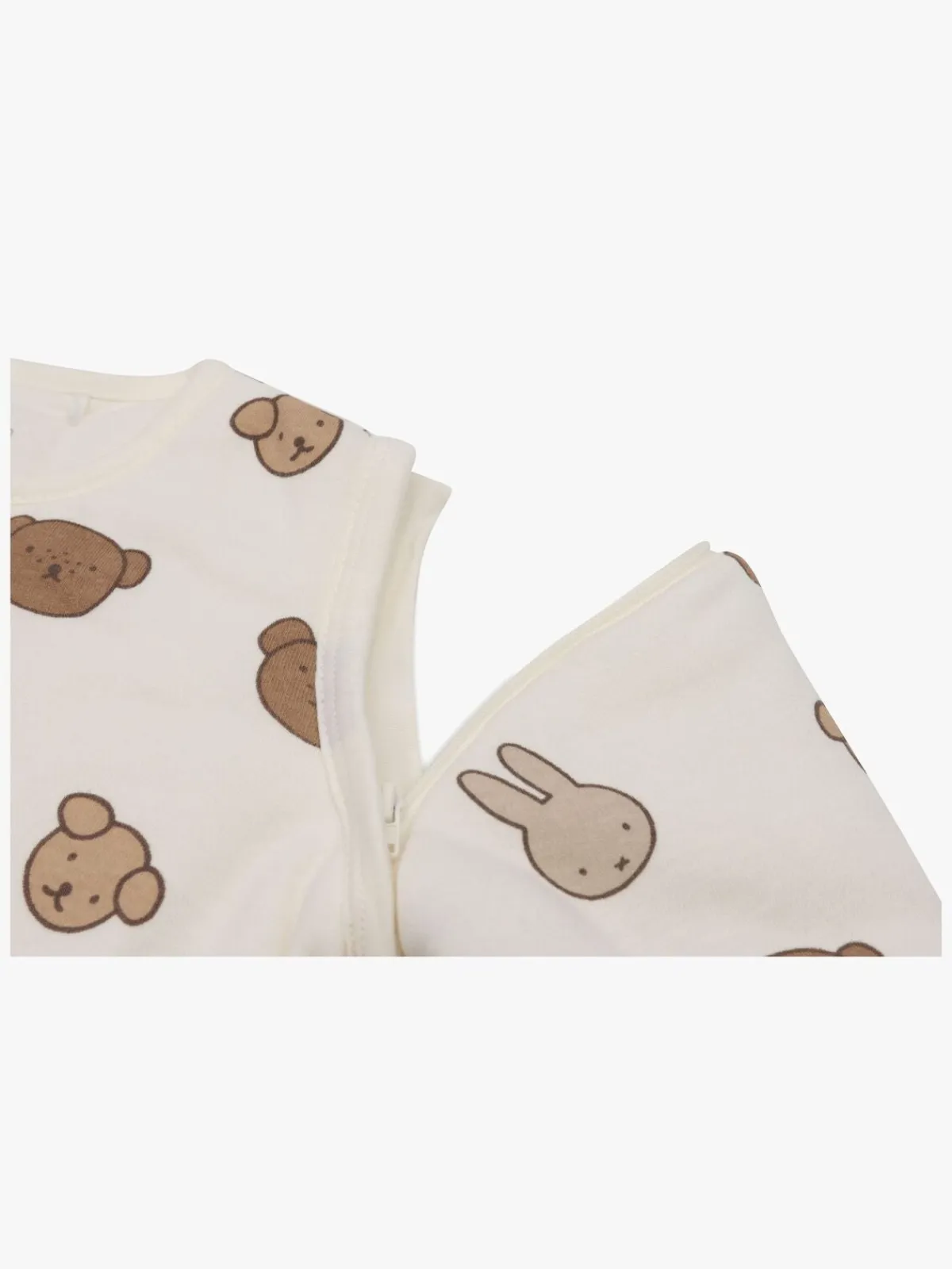 Børn Jollein Børnesenge & Tilbehør-Sovepose med Aftagelig Ærmer 90 cm, Miffy and Friends