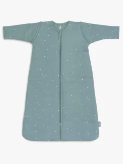Børnesenge & Tilbehør|Jollein Sovepose med Aftagelig Ærmer 70 cm, Twinkling Sea Green