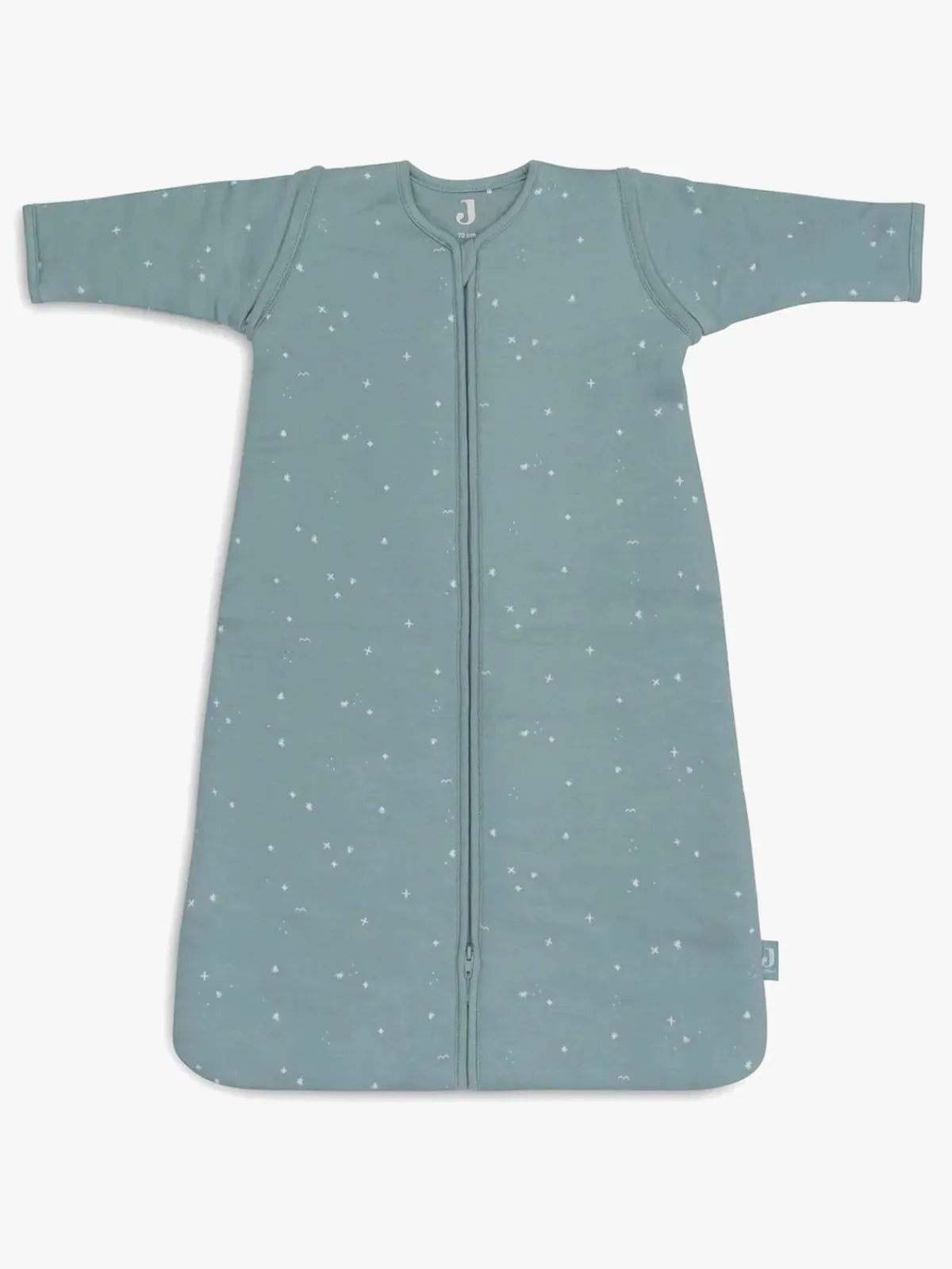 Børnesenge & Tilbehør|Jollein Sovepose med Aftagelig Ærmer 70 cm, Twinkling Sea Green