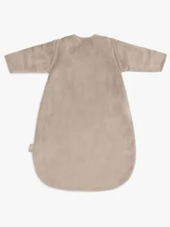 Børn Jollein Sovepose med Aftagelig Ærmer Rundt 60 cm, Velvet Milk Coffee