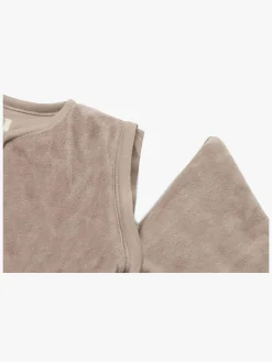 Børn Jollein Sovepose med Aftagelig Ærmer Rundt 60 cm, Velvet Milk Coffee