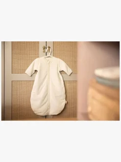 Børn Jollein Børnesenge & Tilbehør-Sovepose med Aftagelig Ærmer Rundt 90 cm, Rib Ivory