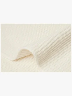 Børn Jollein Interiør-Tæppe Basic Knit, Ivory