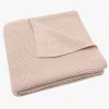 Børn Jollein Interiør-Tæppe Basic Knit, Wild Rose