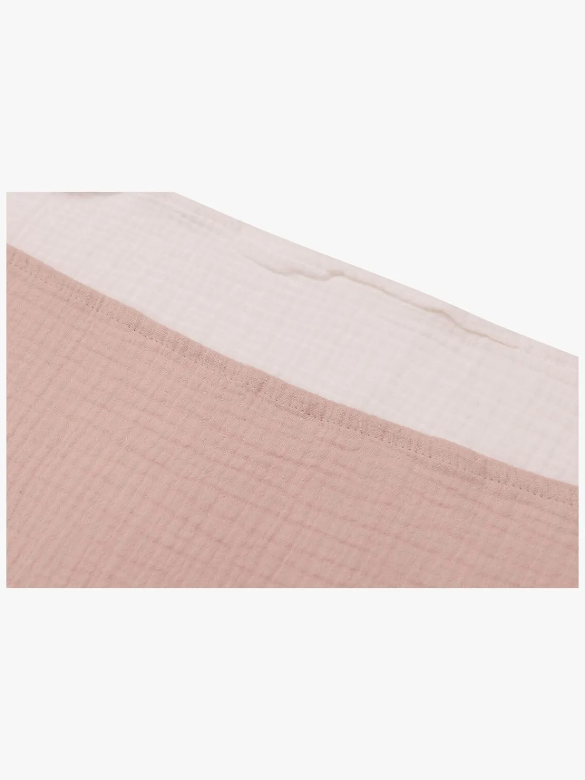 Jollein Tæppe/ Stofble i Musselin 4-pak, Wild Rose/Ivory