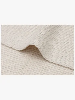 Børn Jollein Tæppe 75x100 cm Basic Knit, Oatmeal