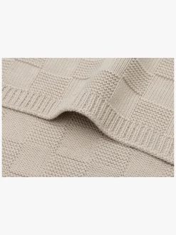 Børn Jollein Interiør-Tæppe 75x100 cm Box Knit, Warm Sand