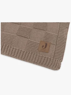 Børn Jollein Tæppe 75x100 cm Box Knit, Milky Coffee