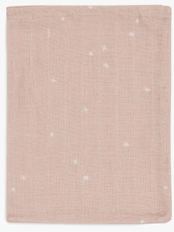 Jollein Vaskeklude Twinkling Musselin 3-pak, Wild Rose