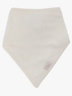 Jollein Velvet Rib Bandana Savlemække 2-pak, Wild Rose/Ivory