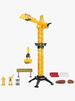 Legetøjsbiler & -Fartøjer|JuniorDriver Junior Driver Tower Crane 57 cm Legesæt med 2 Transportmidler