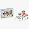 JuniorHome Junior Home Legesæt Gryder & Pander 10 Dele