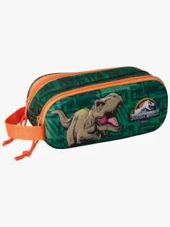 JurassicWorld Jurassic World 3D Dobbelt Penalhus, Grøn