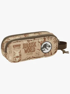 JurassicWorld Jurassic World Dobbelt Penalhus, Sandfarvet