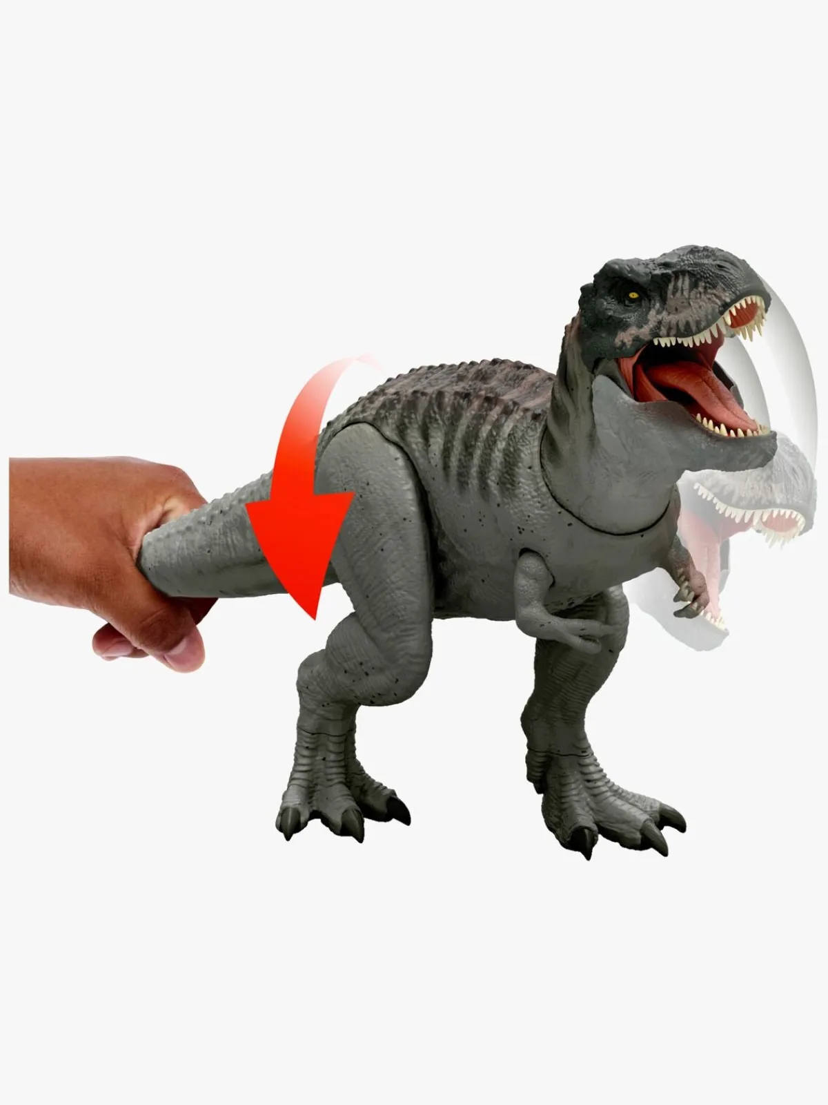 Legetøjsfigurer|JurassicWorld Jurassic World Rebirth Interaktiv T-Rex