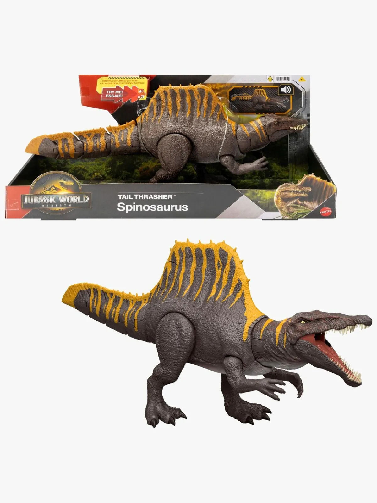 Legetøjsfigurer|JurassicWorld Jurassic World Rebirth Spinosaurus
