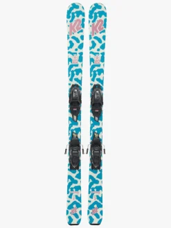 K2 Luv Bug Fdt 7.0 Ski inkl. Bindinger, 136 cm