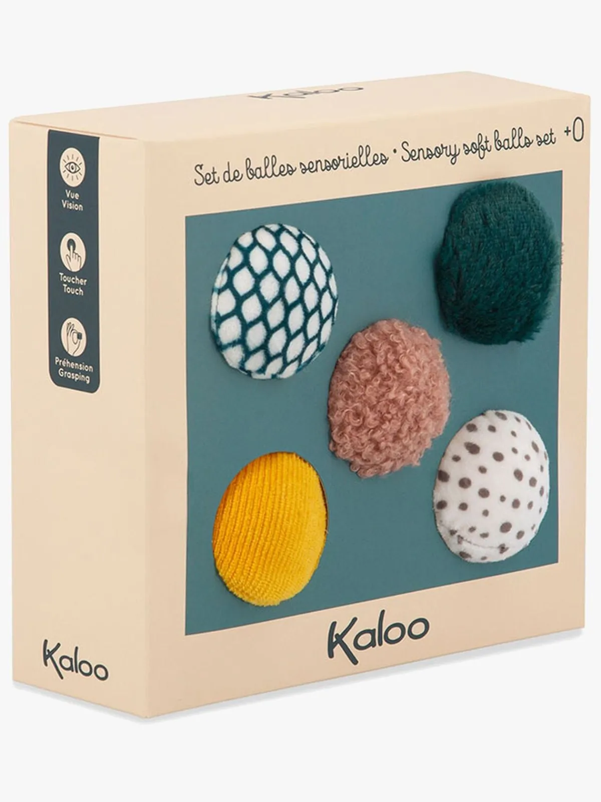 Kaloo Babylegetøj-Stimuli Aktivitetsbolde Sæt