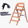 Højstole & Tilbehør|KAOS Klapp Højstol Recycled inkl. Beskyttelsesbøjle & Bakke, Terracotta Pink/Charcoal Black