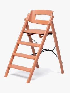 KAOS Klapp Højstol Recycled inkl. Beskyttelsesbøjle & Bakke, Terracotta Pink/Terracotta Pink