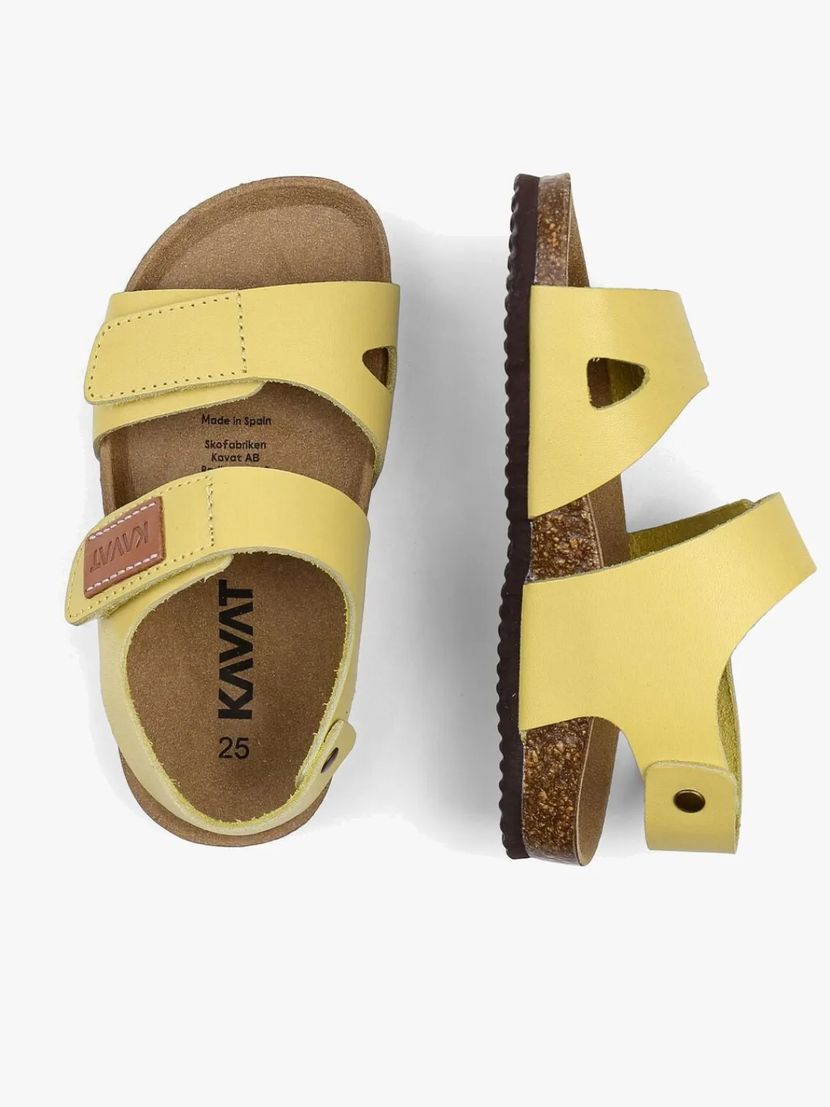 Børn Kavat Sandaler & Klipklapper-Bomhus Sandaler, Bright Yellow
