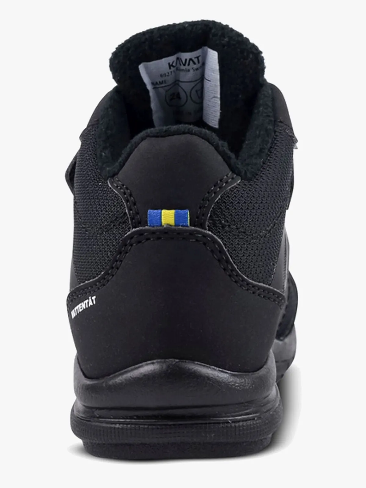 Børn Kavat Sneakers-Iggesund WP Forede Sneakers, Sort