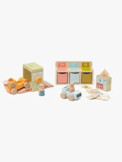 KidsConcept Legetøjsbiler & -Fartøjer-Kids Concept Affaldssorteringsanlæg Aiden