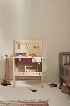 Rolleleg|KidsConcept Kid's Concept Arbejdsbord m. Værktøj