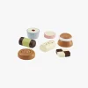 KidsConcept Rolleleg-Kids Concept Bistro Kager 7 stk
