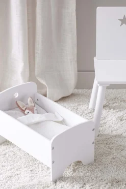 Dukker & Bamser|KidsConcept Kids Concept Dukkeseng Inklusiv Sengesæt, Hvid