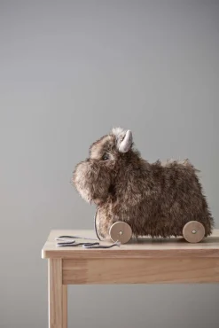 KidsConcept Kids Concept Edvin Trækdyr Elg, Brun