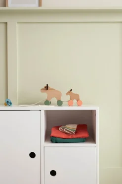 KidsConcept Trælegetøj-Kids Concept EDVIN Trækdyr Elgfamilie