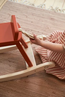 KidsConcept Kids Concept Gyngehest Carl Larsson, Rødorange