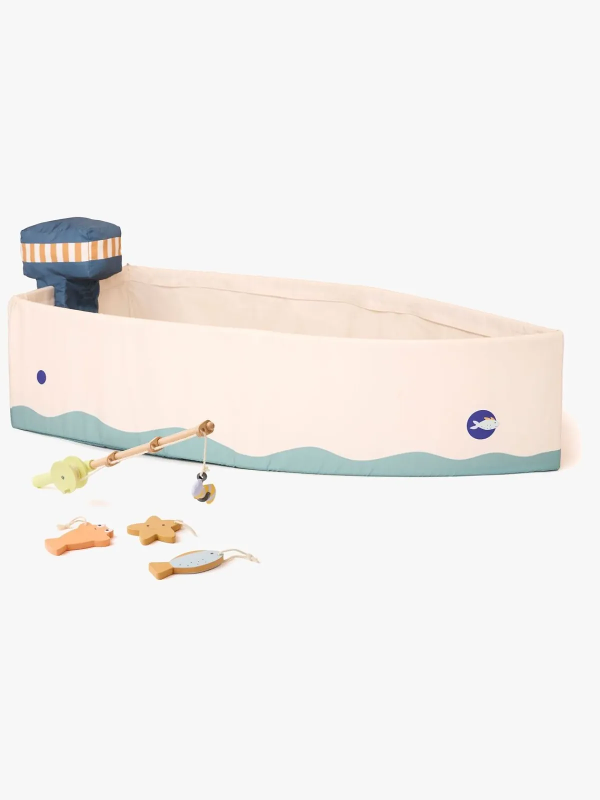 KidsConcept Legetelte & -Tunneler-Kid's Concept Kid's Hub Båd med Fiskesæt