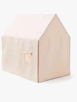 Børn KidsConcept Kids Concept Legehus Telt, Naturhvid
