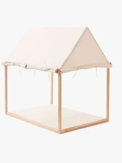Børn KidsConcept Kids Concept Legehus Telt, Naturhvid