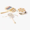Musikinstrumenter|Legetøj Til Børn På 0-10 År|KidsConcept Kid's Concept Musiksæt, Brun