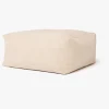 Børn KidsConcept Kid's Concept Puf, Naturhvid