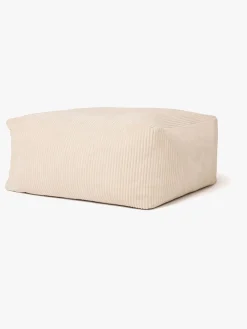 Børn KidsConcept Kid's Concept Puf, Naturhvid