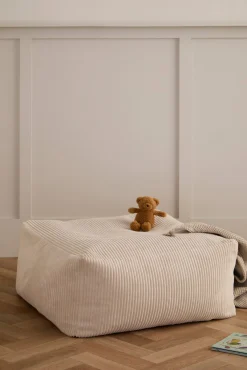 Børn KidsConcept Kid's Concept Puf, Naturhvid