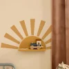 Børnemøbler|KidsConcept Kid's Concept STAR Hylde Cirkel inkl Klistermærke, Sennep