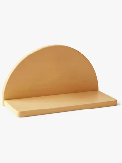 Børnemøbler|KidsConcept Kid's Concept STAR Hylde Cirkel inkl Klistermærke, Sennep