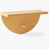 Børnemøbler|KidsConcept Kid's Concept STAR Hylde Cirkel, Sennep