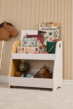 Børnemøbler|KidsConcept Kid's Concept STAR Opbevaringsreol, Grå Sennep
