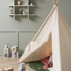 Børn KidsConcept Kids Concept Tipi-Telt Mini, Natur